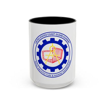 CG Naval Architecture & Marine Eng (U.S. Coast Guard) Accent Coffee Mug