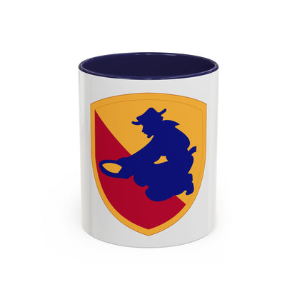 49TH INFANTRY DIVISION (U.S. Army) Accent Coffee Mug