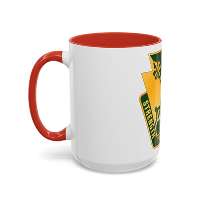 165 Military Police Pennsylvania National Guard (U.S. Army) Accent Coffee Mug