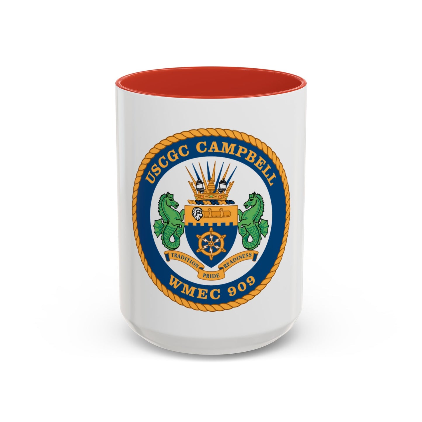 USCGC Campbell WMEC 909 (U.S. Coast Guard) Accent Coffee Mug