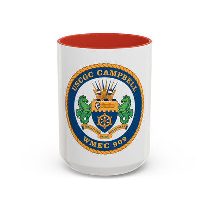 USCGC Campbell WMEC 909 (U.S. Coast Guard) Accent Coffee Mug