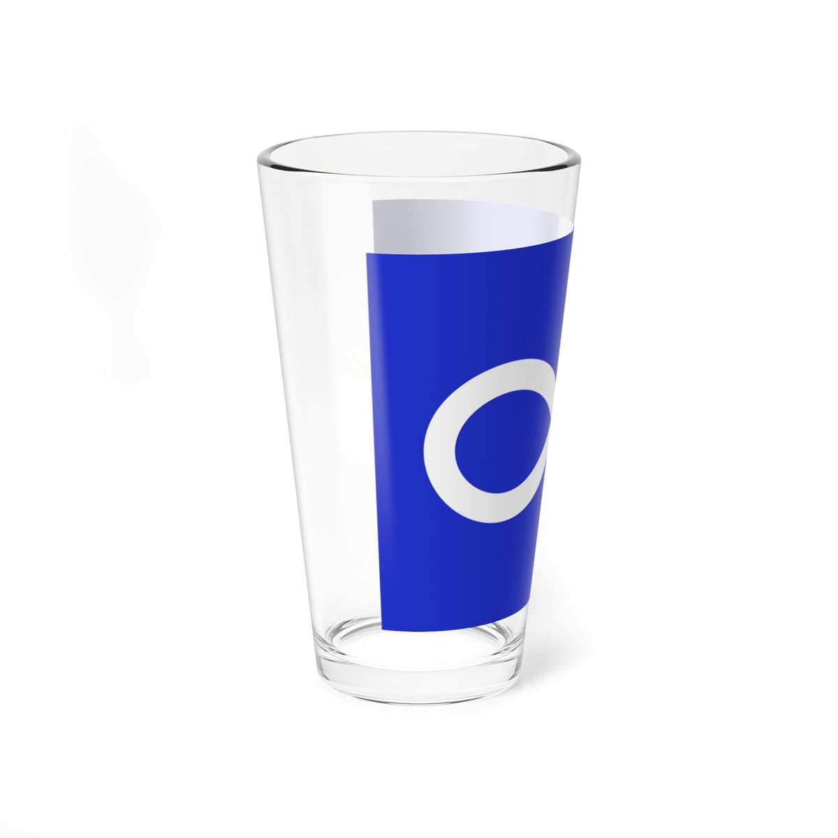 Metis Blue (Canada) Pint Glass 16oz