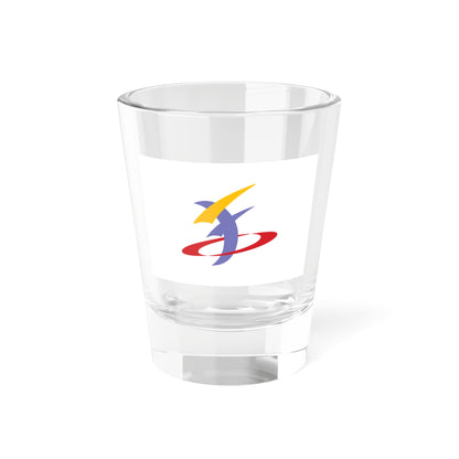 Flag of Fujisaki Aomori (Japan) Shot Glass 1.5oz