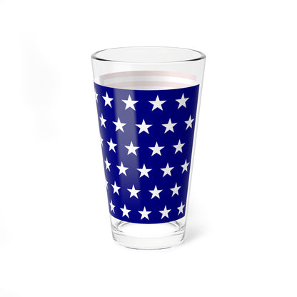 Reverse US Flag (United States) Pint Glass 16oz