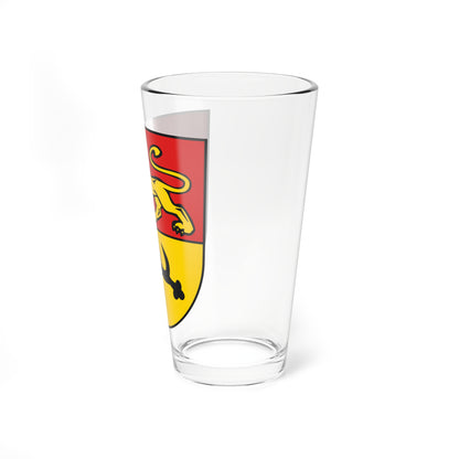 DEU Bodelshausen COA (Germany) (Coat of Arms) Pint Glass 16oz