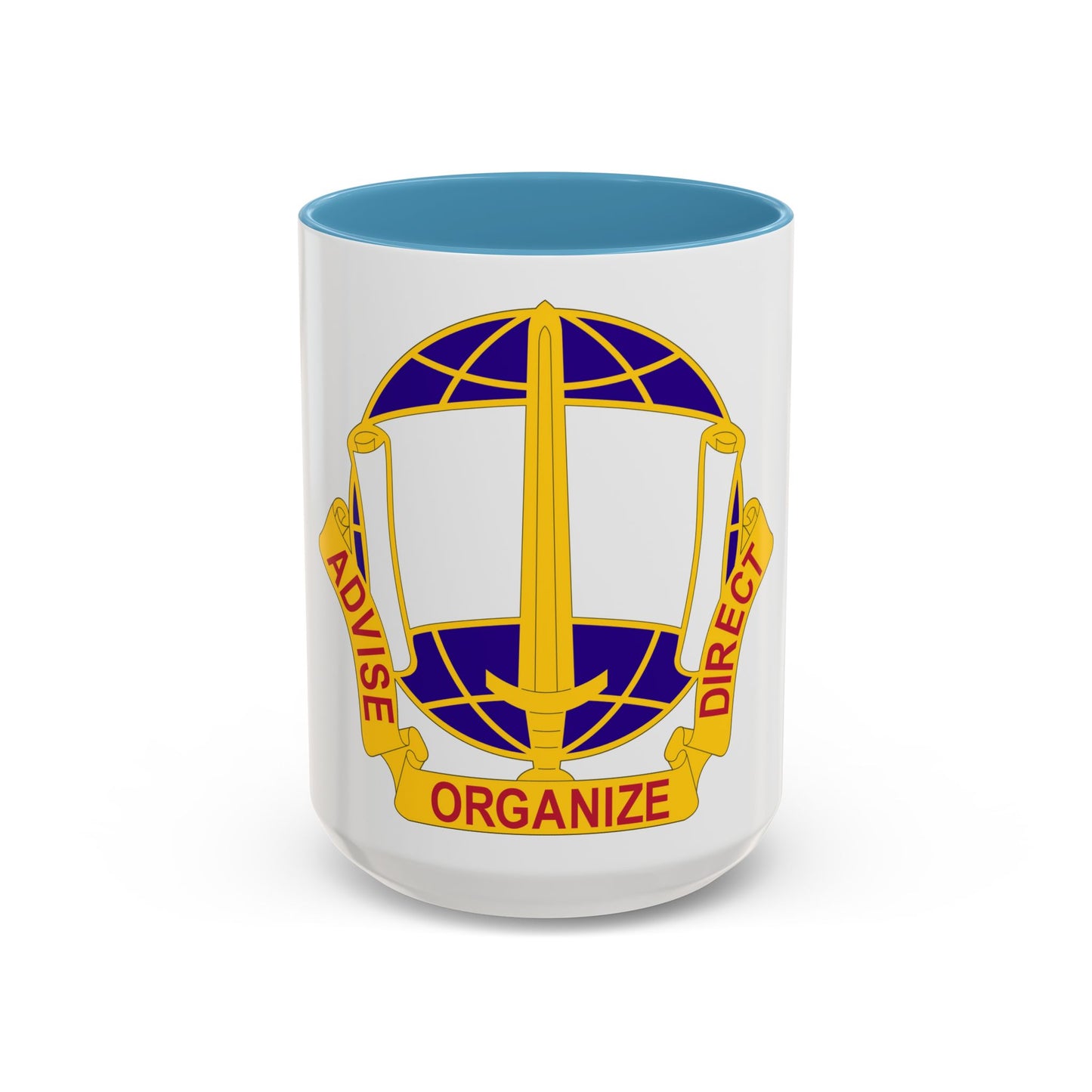 308 Civil Affairs Brigade 2 (U.S. Army) Accent Coffee Mug
