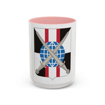 527 Military Intelligence Battalion 2 (U.S. Army) Accent Coffee Mug