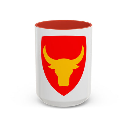 12th Infantry Division SSI (U.S. Army) Accent Coffee Mug