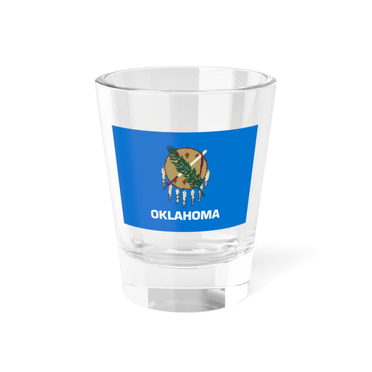 Flag of Oklahoma (United States) Shot Glass 1.5oz