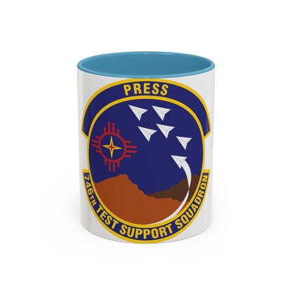 746th Test Support Squadron (U.S. Air Force) Accent Coffee Mug