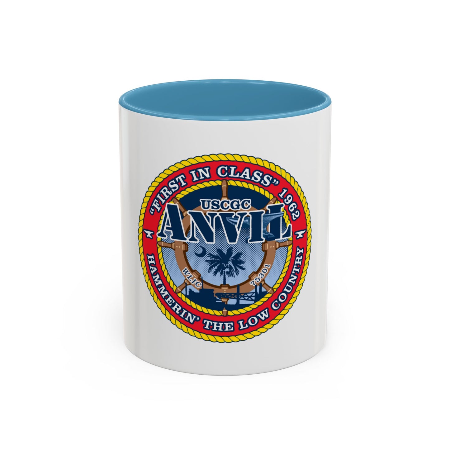 USCGC Anvil WLIC 75301 (U.S. Coast Guard) Accent Coffee Mug