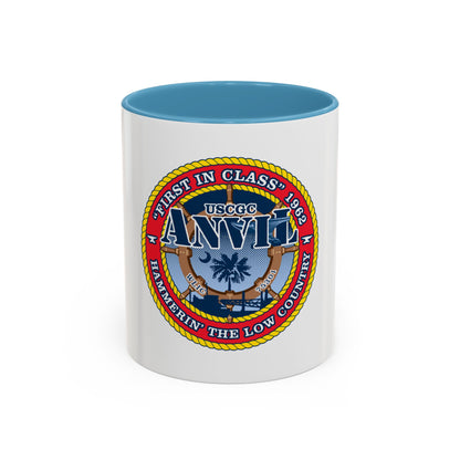 USCGC Anvil WLIC 75301 (U.S. Coast Guard) Accent Coffee Mug