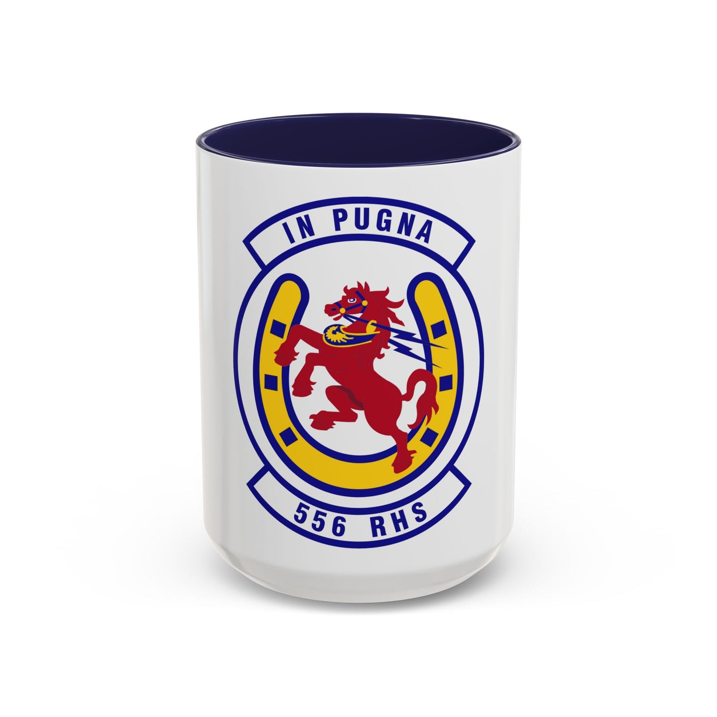 556th Red Horse Squadron (U.S. Air Force) Accent Coffee Mug