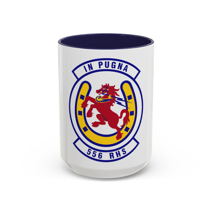 556th Red Horse Squadron (U.S. Air Force) Accent Coffee Mug