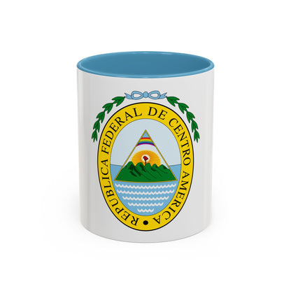 Coat of arms of the Federal Republic of Central America - Accent Coffee Mug
