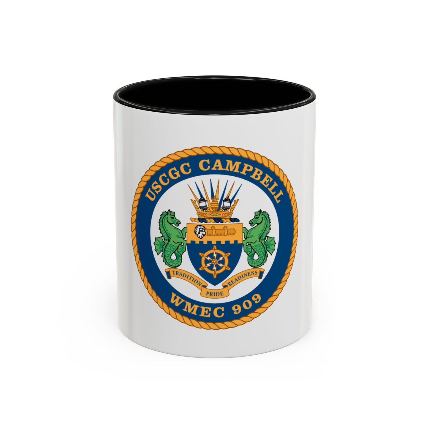 USCGC Campbell WMEC 909 (U.S. Coast Guard) Accent Coffee Mug