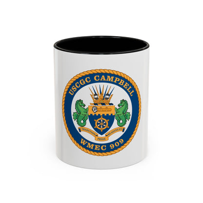 USCGC Campbell WMEC 909 (U.S. Coast Guard) Accent Coffee Mug