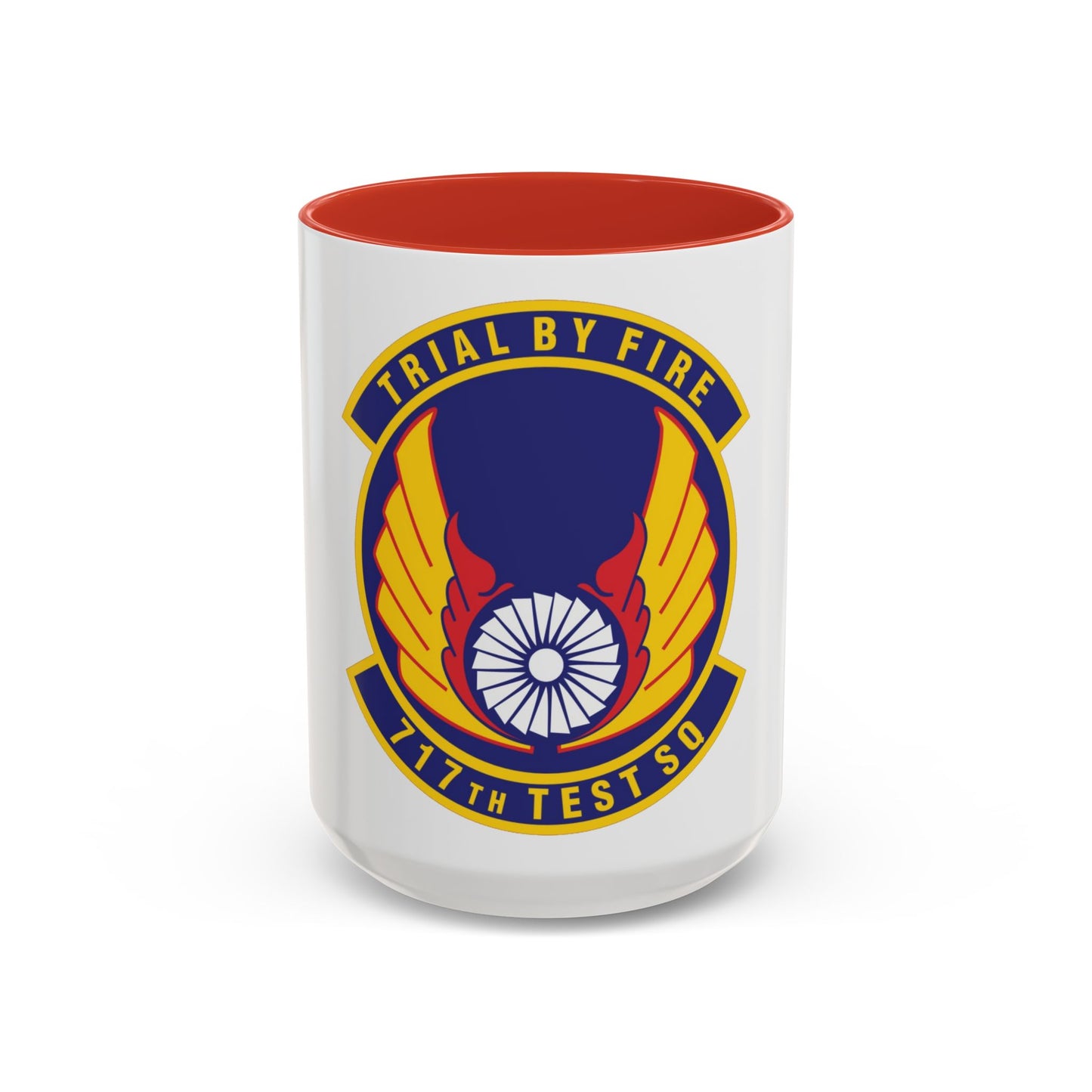 717th Test Squadron (U.S. Air Force) Accent Coffee Mug
