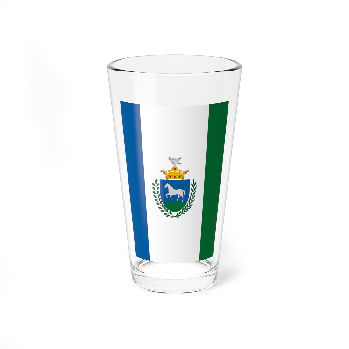 Flag of Lorev variant (Hungary) Pint Glass 16oz
