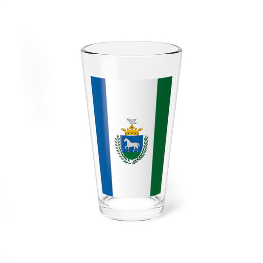 Flag of Lorev variant (Hungary) Pint Glass 16oz