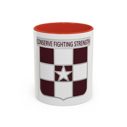 55 Medical Group (U.S. Army) Accent Coffee Mug