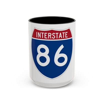 Interstate 86 Pennsylvania New York (U.S. Highways) Accent Coffee Mug