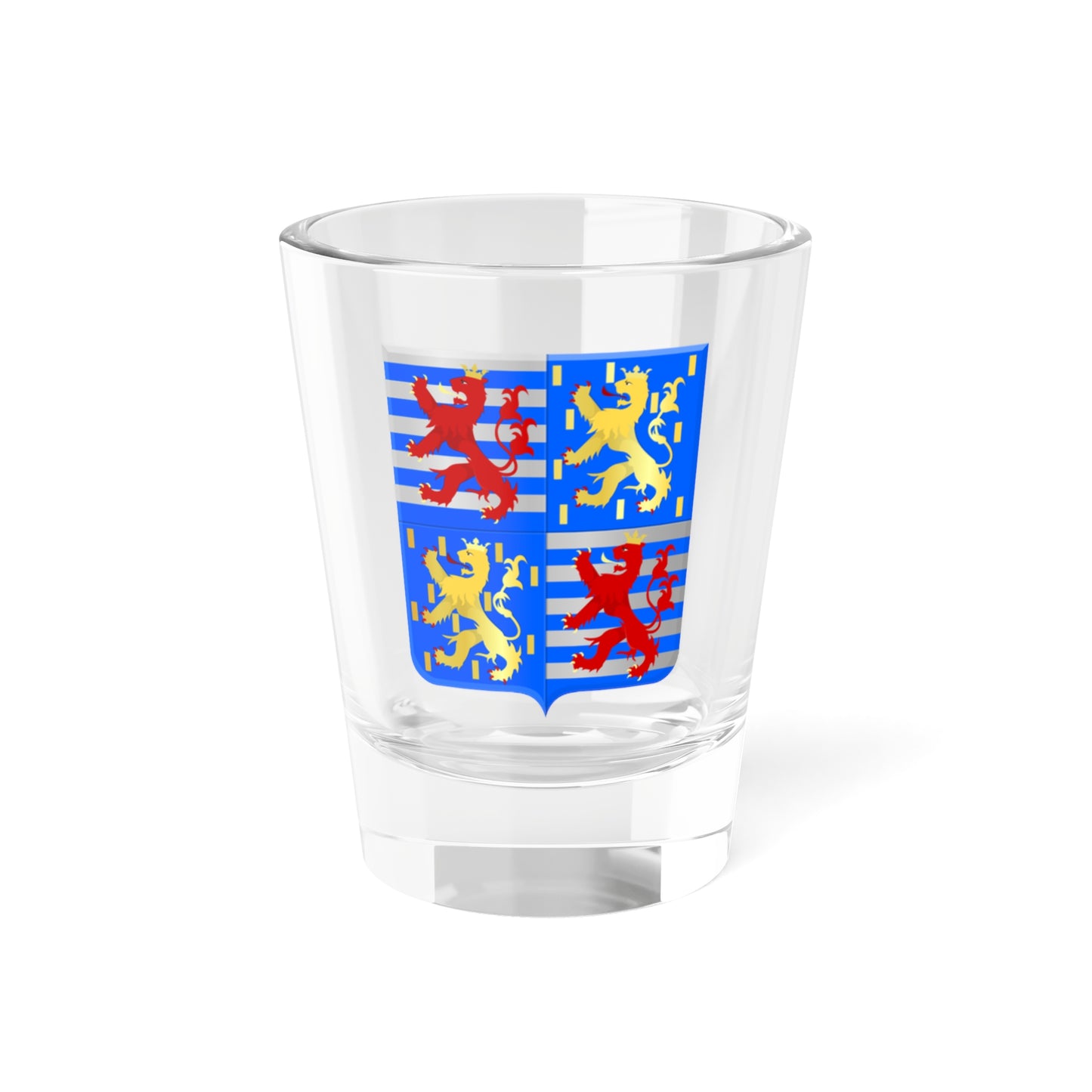 Aarms of the grand-duke of Luxembourg since 2000 (Luxembourg) (Coat of Arms) Shot Glass 1.5oz