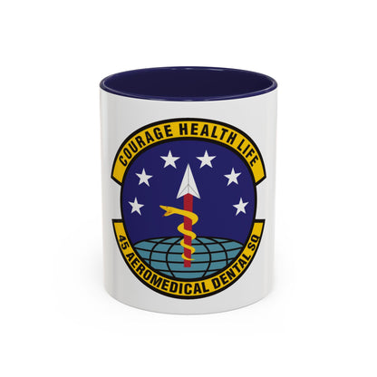 45th Aeromedical Dental Squadron (U.S. Air Force) Accent Coffee Mug