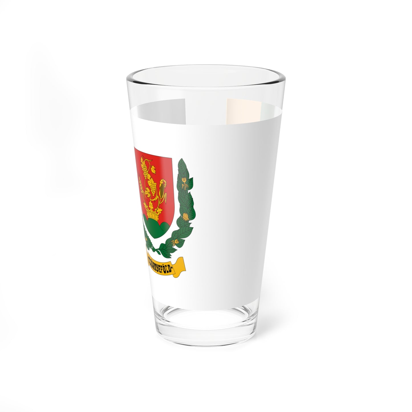 Flag of Csornyefold (Hungary) Pint Glass 16oz