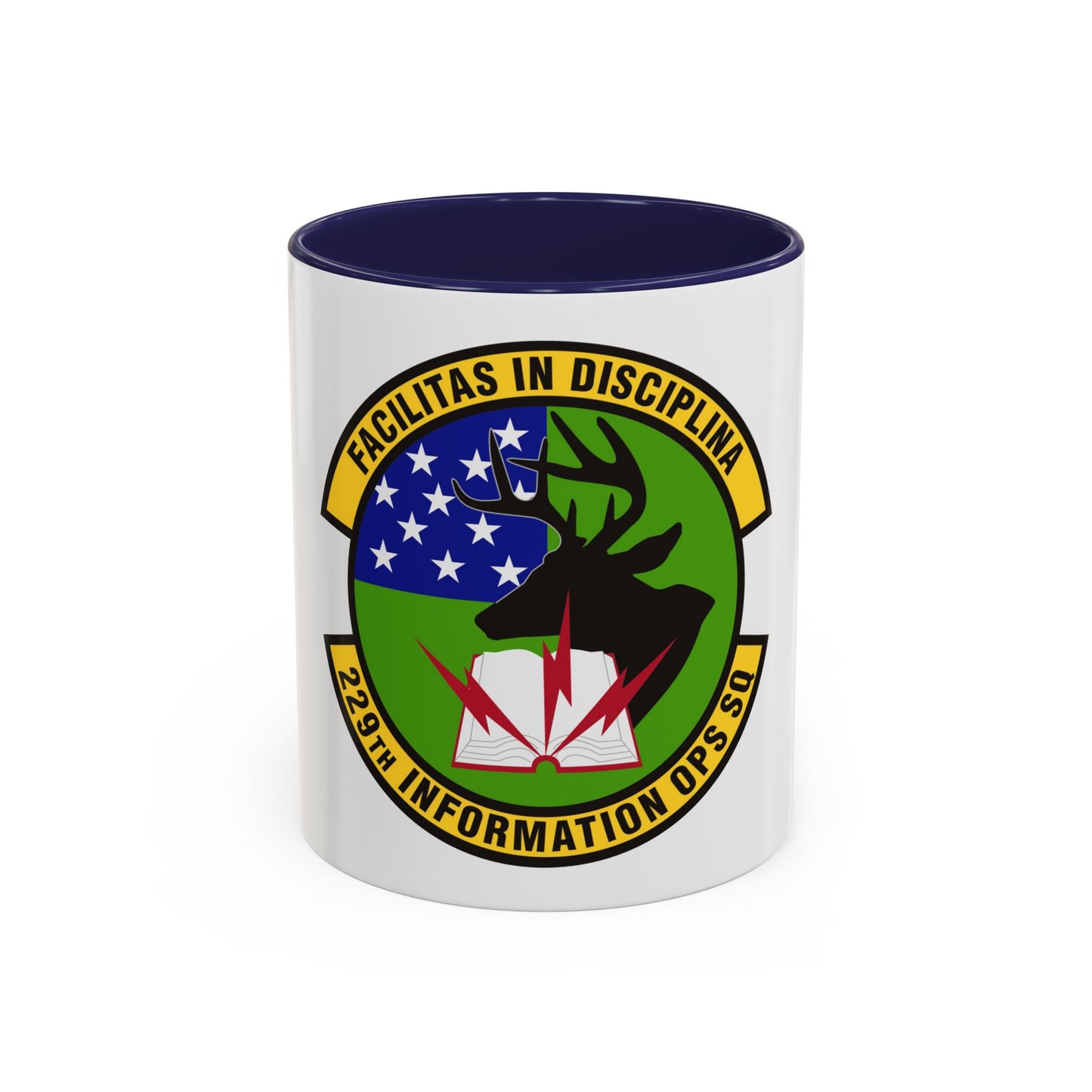 229th Information Operations Squadron (U.S. Air Force) Accent Coffee Mug