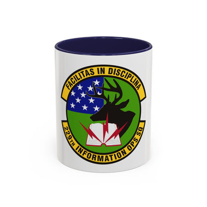 229th Information Operations Squadron (U.S. Air Force) Accent Coffee Mug