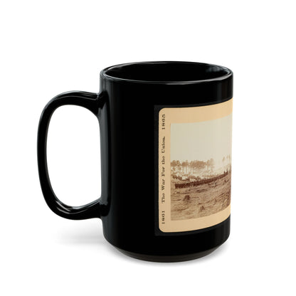 Mounting Guard (U.S. Civil War) Black Coffee Mug