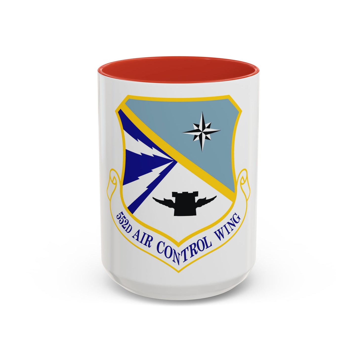 552d Air Control Wing (U.S. Air Force) Accent Coffee Mug