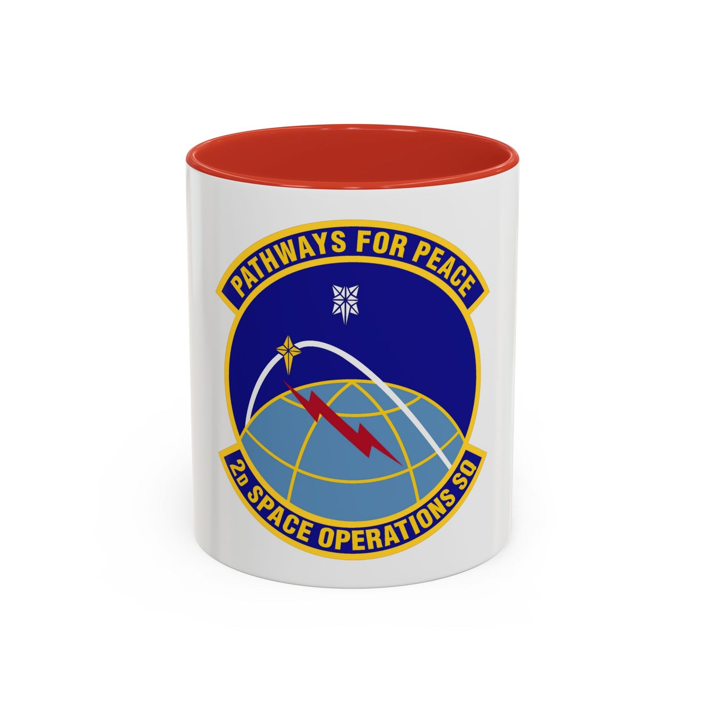 2d Space Operations Squadron (U.S. Air Force) Accent Coffee Mug