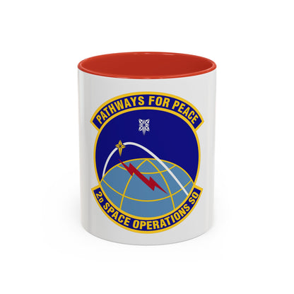 2d Space Operations Squadron (U.S. Air Force) Accent Coffee Mug