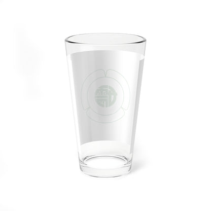 Flag of Tsumagoi Gunma no text (Japan) Pint Glass 16oz