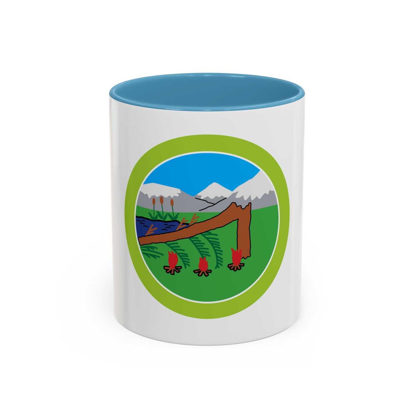 Wilderness Survival (Boy Scout Merit Badge) Accent Coffee Mug