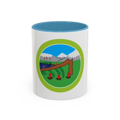 Wilderness Survival (Boy Scout Merit Badge) Accent Coffee Mug