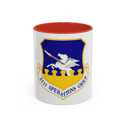 51st Operations Group (U.S. Air Force) Accent Coffee Mug