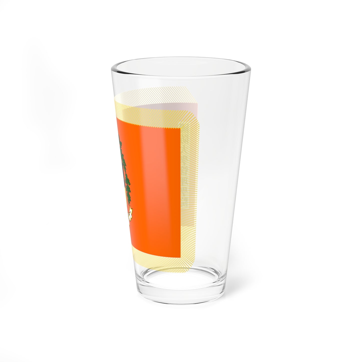 ROC NDU Management College Flag (China) Pint Glass 16oz