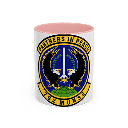 702d Munitions Support Squadron (U.S. Air Force) Accent Coffee Mug