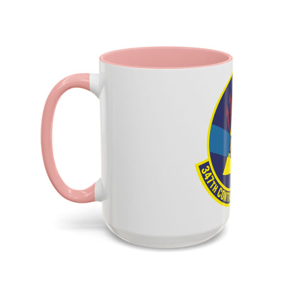 347th Contracting Squadron (U.S. Air Force) Accent Coffee Mug