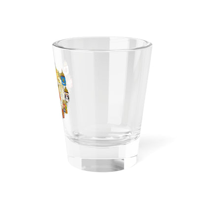 Middle Coat of Arms of the Russian Empire - Shot Glass 1.5oz