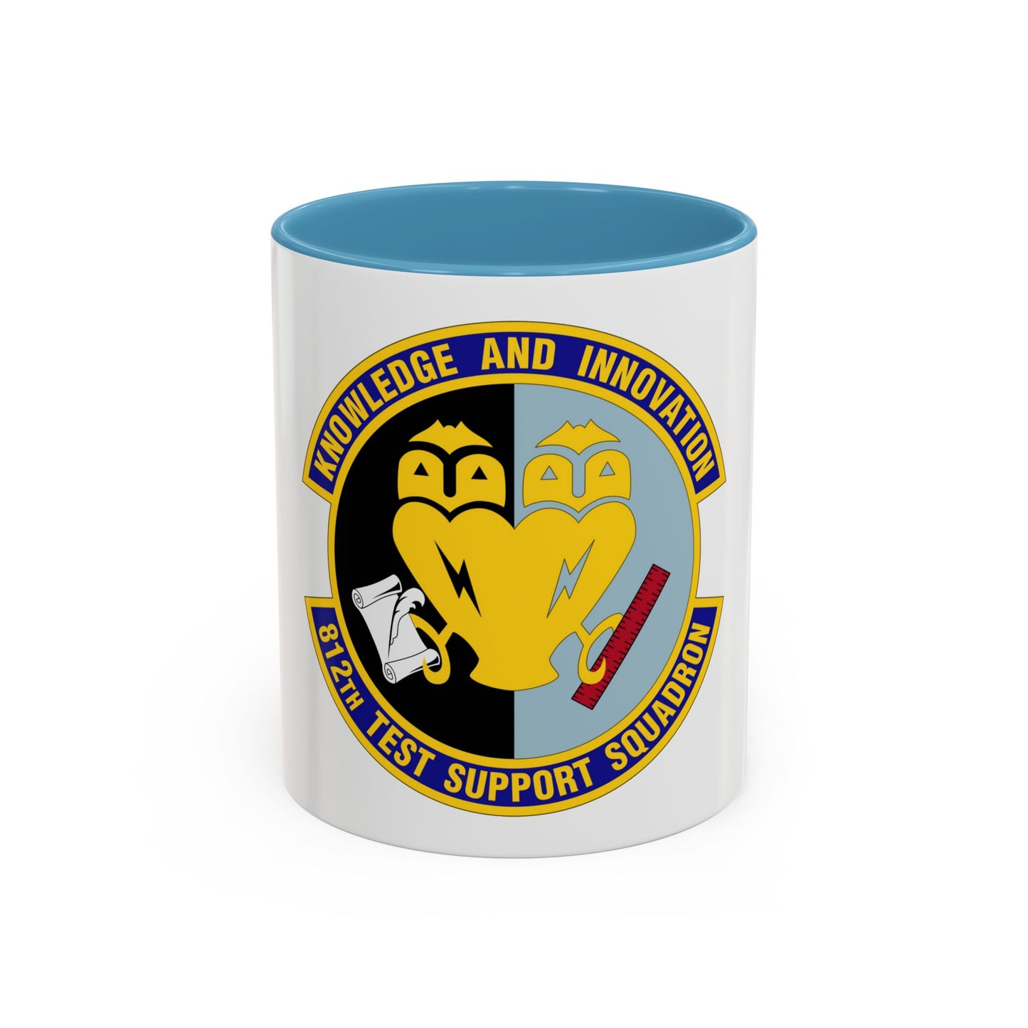 812 Test and Support Squadron AFMC (U.S. Air Force) Accent Coffee Mug