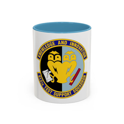 812 Test and Support Squadron AFMC (U.S. Air Force) Accent Coffee Mug