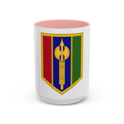 302 Maneuver Enhancement Brigade (U.S. Army) Accent Coffee Mug