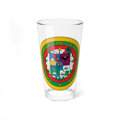 Coat of arms of United Provinces of New Granada (Coat of Arms) Pint Glass 16oz