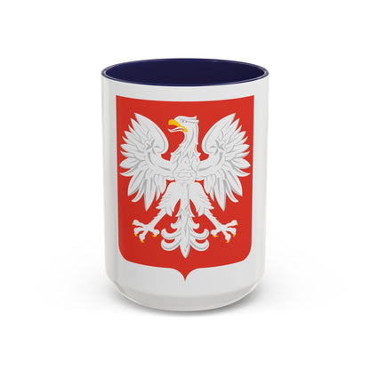 Coat of arms of Poland (1955-1980) - Accent Coffee Mug