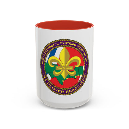 USCG ESSU New Orleans (U.S. Coast Guard) Accent Coffee Mug
