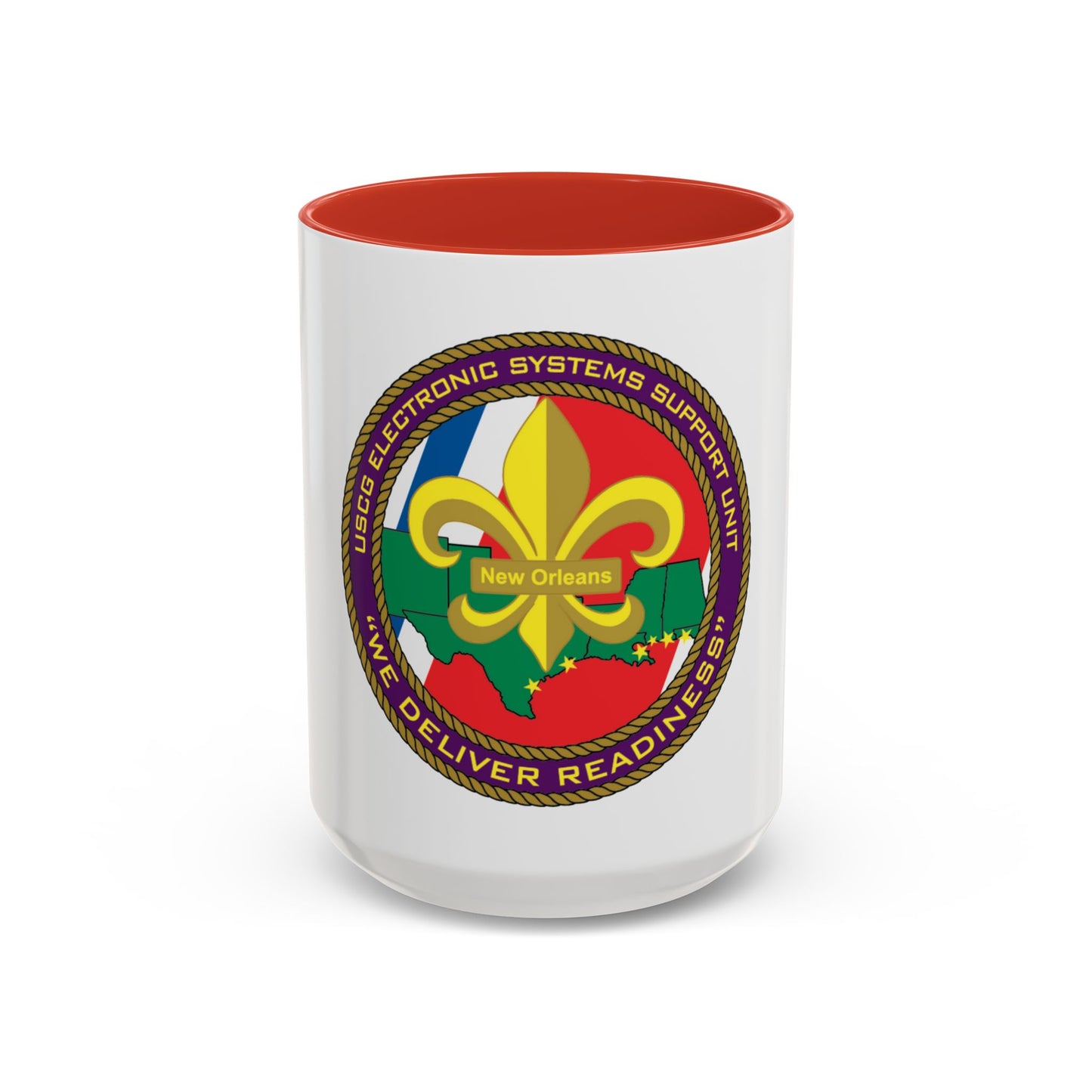 CG ESU New Orleans (U.S. Coast Guard) Accent Coffee Mug
